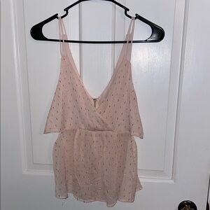 Express Pink Sleeveless Top